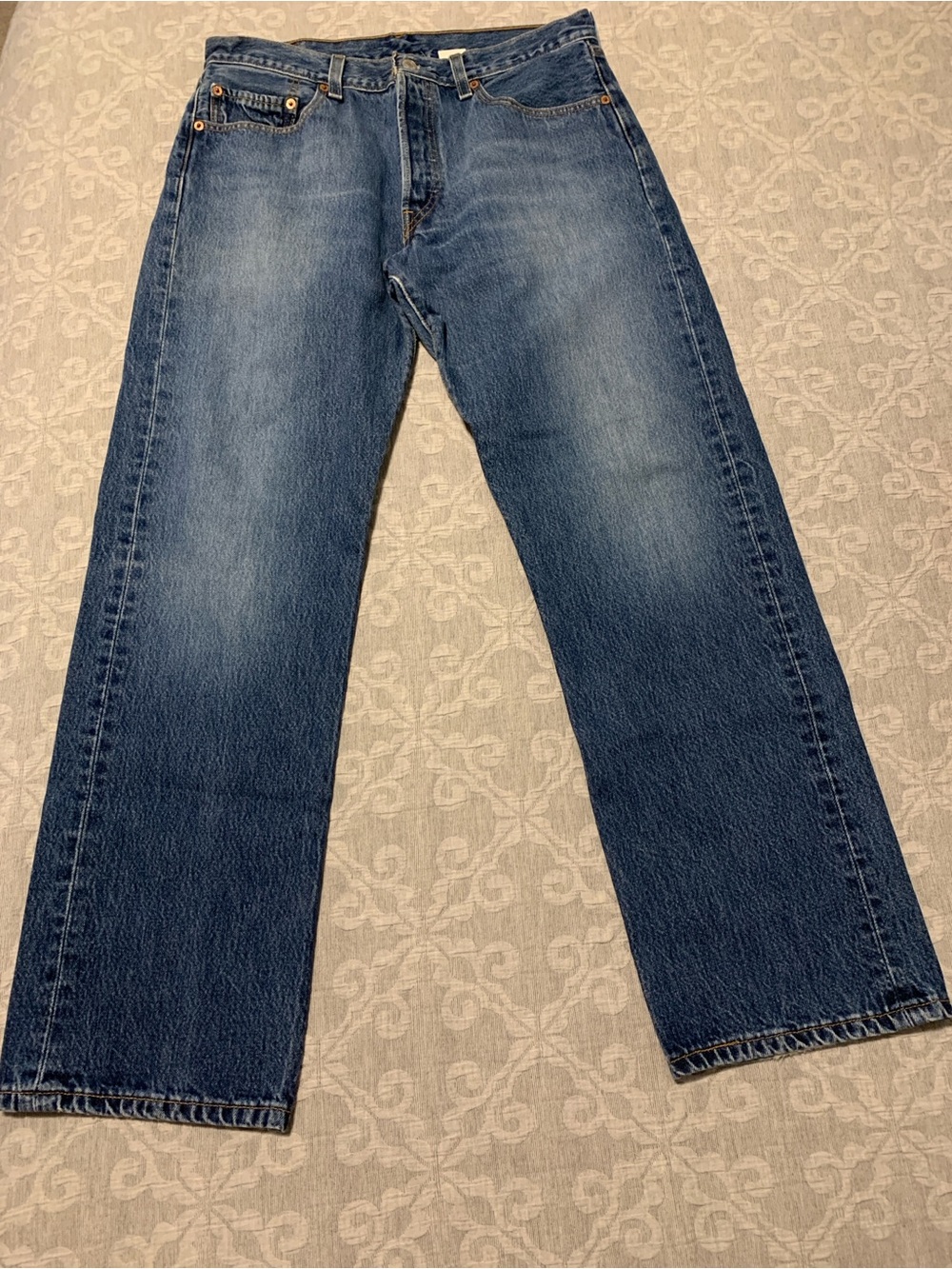 Levi's Men's 100% Cotton 501 Straight Jeans (Size 32 x 30; No Tag)